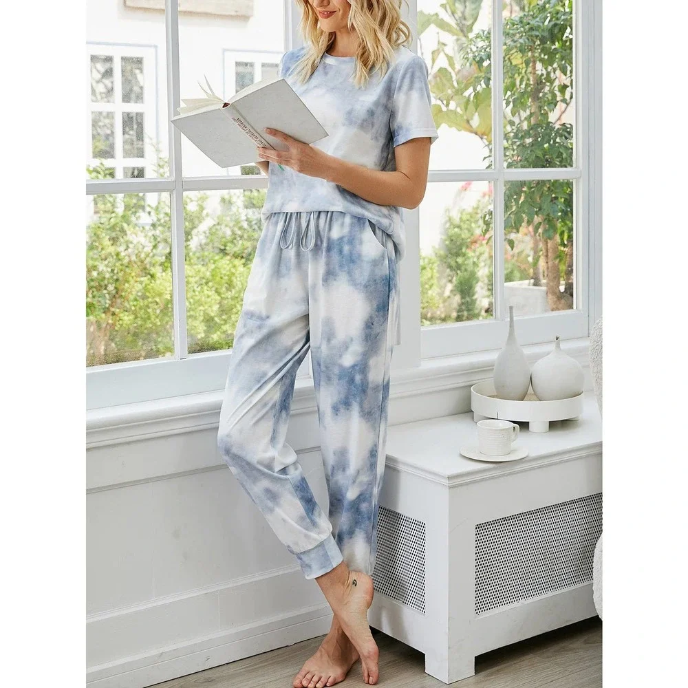 2 piece set: Round Neck Tee for & jogger Pants black - Picture 6 of 11